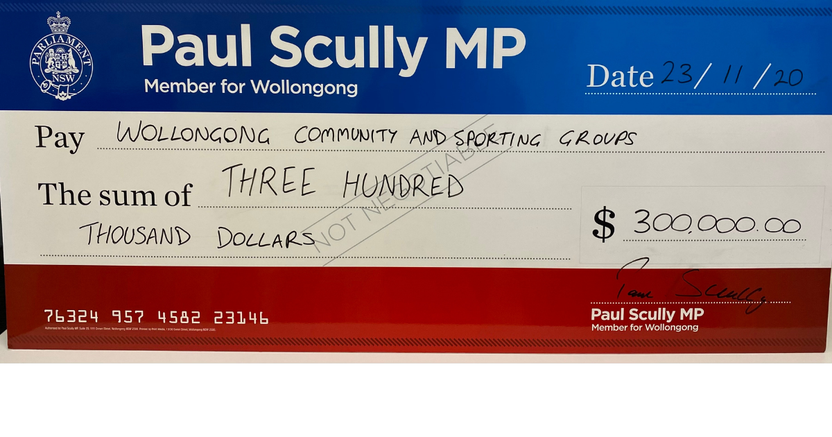 Wollongong sport and community groups to share in 300,000 funding grants